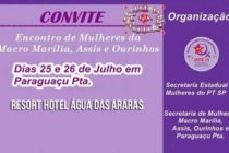 1º Encontro de Mulheres da Macro Marília, Assis e Ourinhos acontece nos dias 25 e 26 de julho